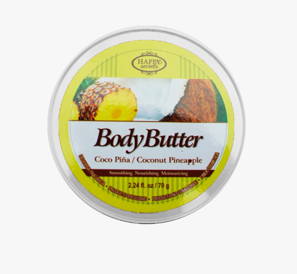 Happy S-Body Butter 70 Gr Coco-Piña (Domeco)