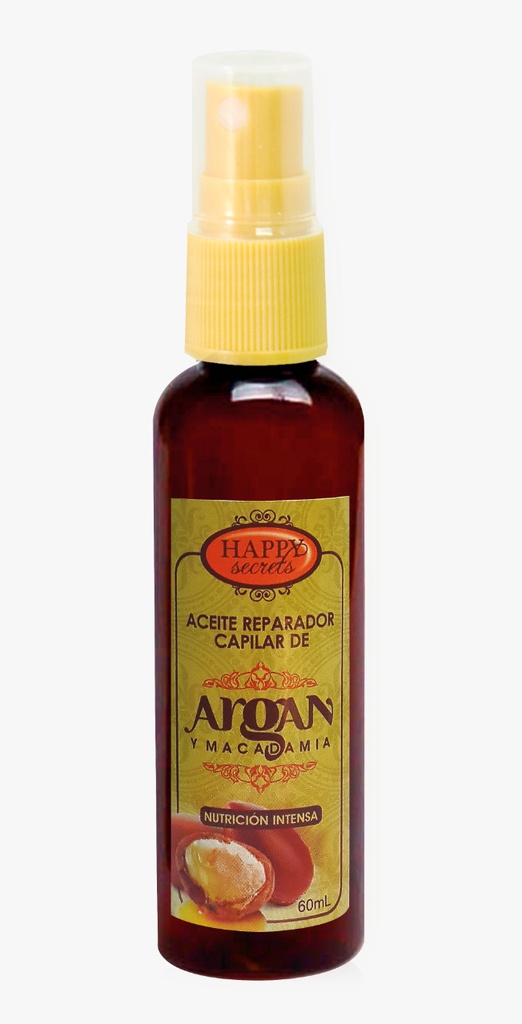 Aceite Reparador Capilar Argan Y Macadamia 60Ml (Domeco)