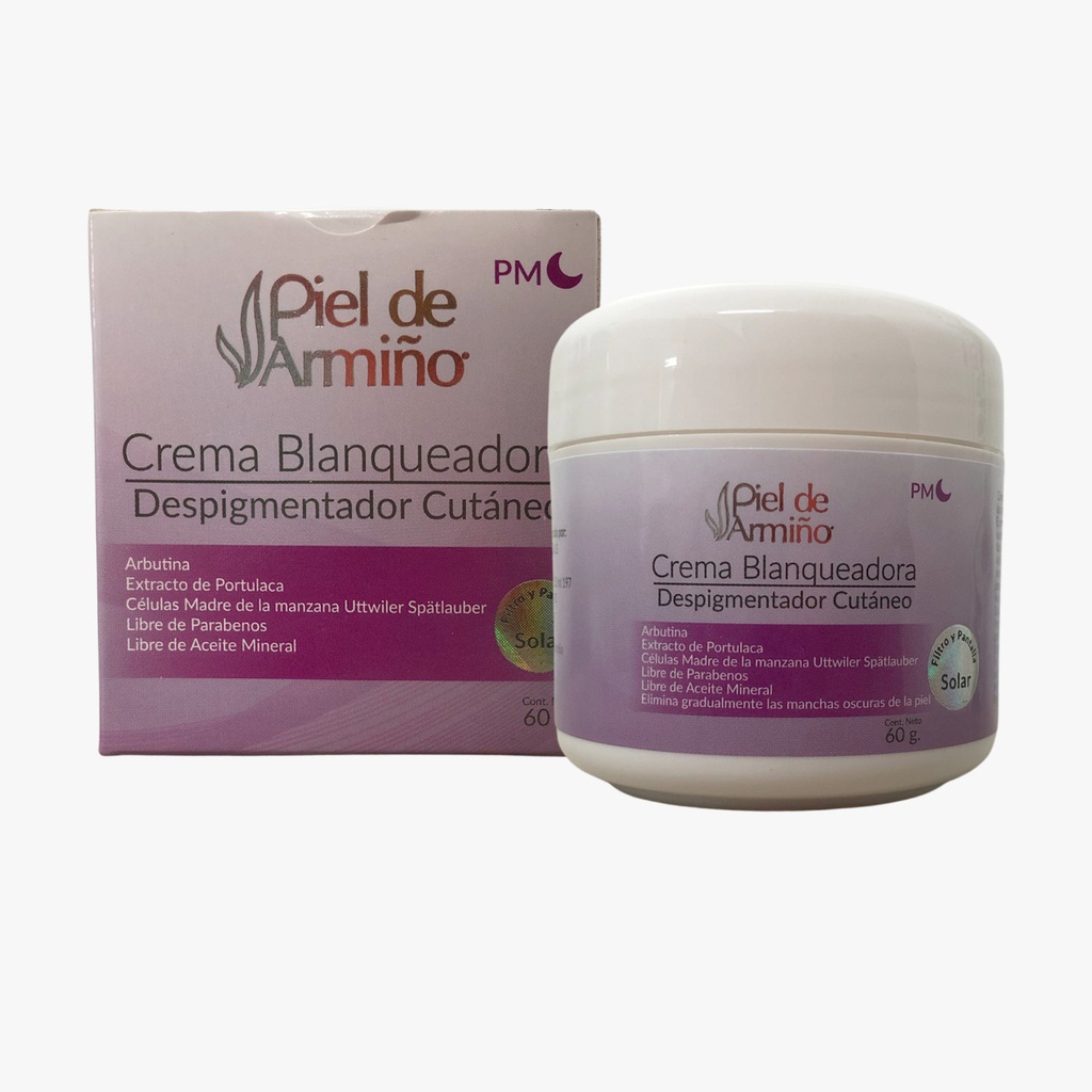 Piel de Armiño Crema Blanqueadora Despigmentadora 60Gr (Domaras)