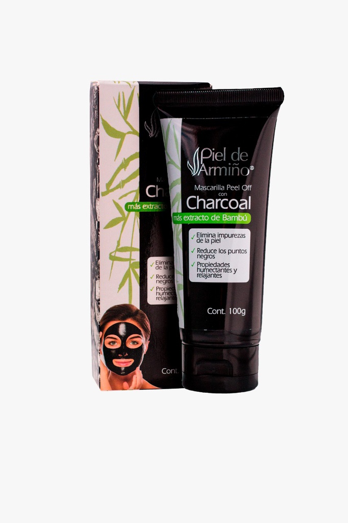 Mascarilla Peel Off Con Charcoal 100Gr (Domeco)