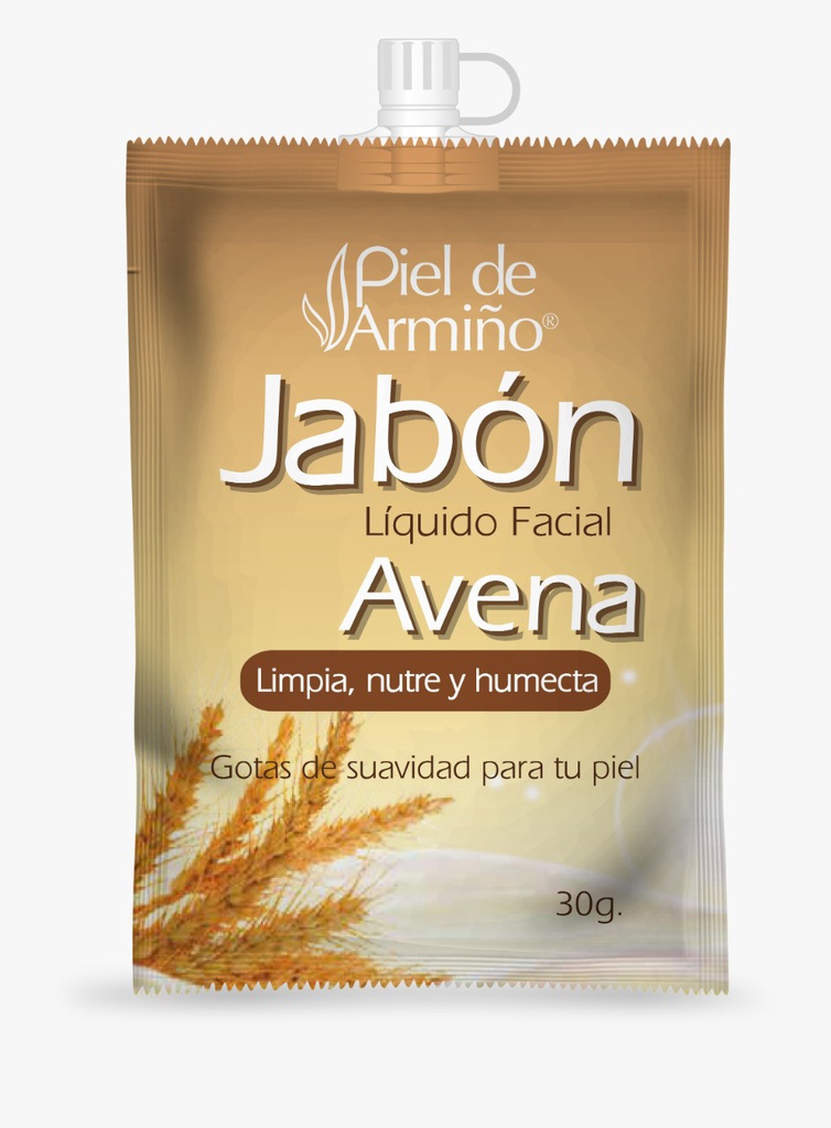 Sachets Jabon Liquido Facial 30Gr Avena (Domeco)