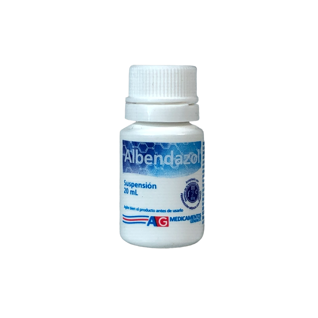 Albendazol 400 Mg Suspension Oral Frasco x 20 Ml (American Generics)