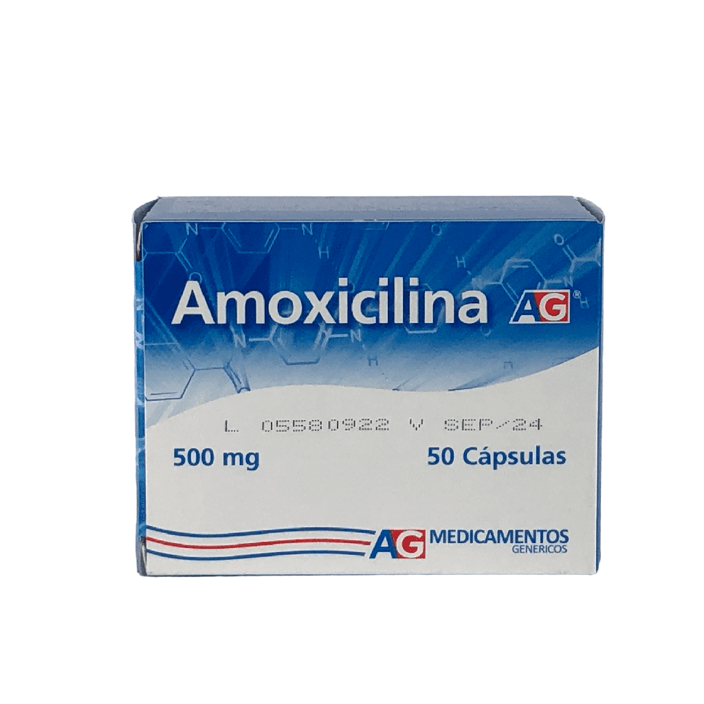 Amoxicilina 500 Mg Caja x 50 Capsulas (American Generics)