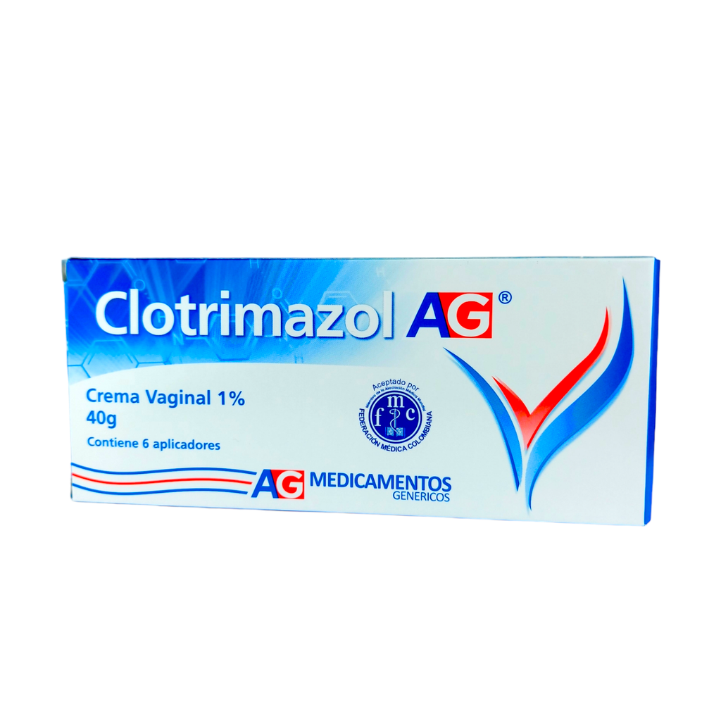 Clotrimazol 1% Crema Vaginal Tubo x 40 Gr + 6 Aplicadores (American Generics)