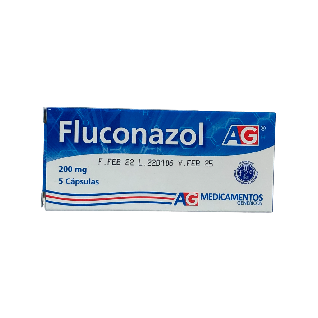 Fluconazol 200 Mg Caja x 5 Capsulas (American Generics)