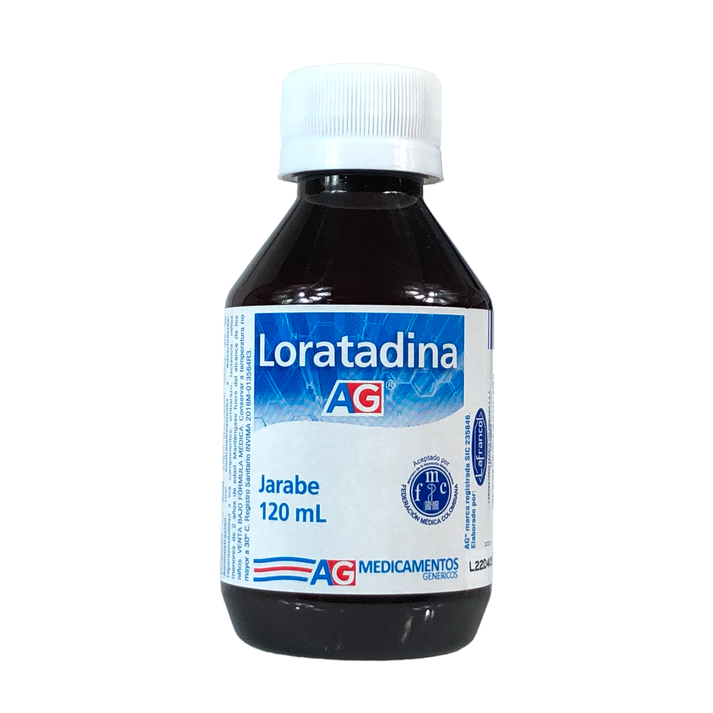 Loratadina Jarabe Frasco x 120 Ml (American Generics)