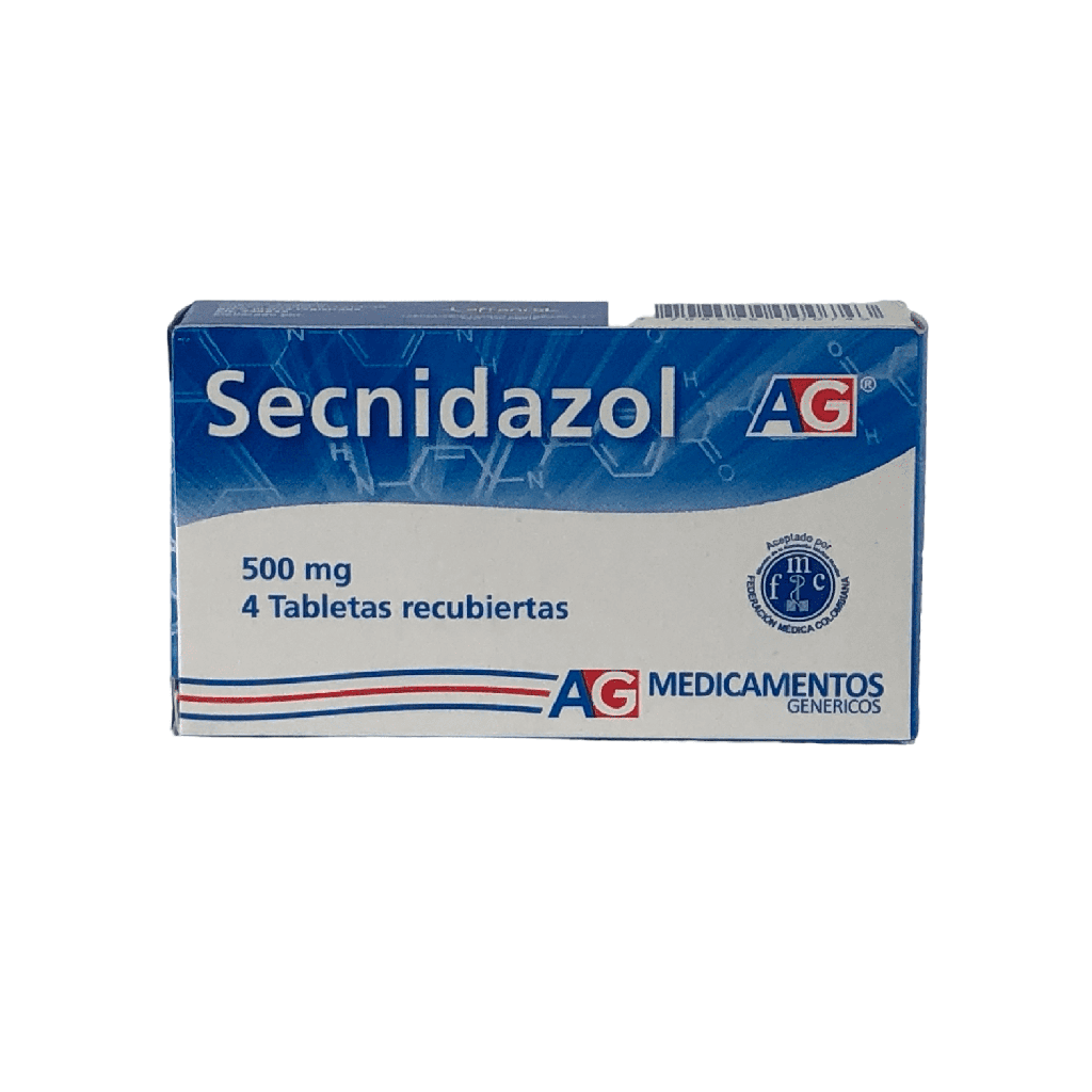 Secnidazol 500 Mg Caja x 4 Tabletas (American Generics)