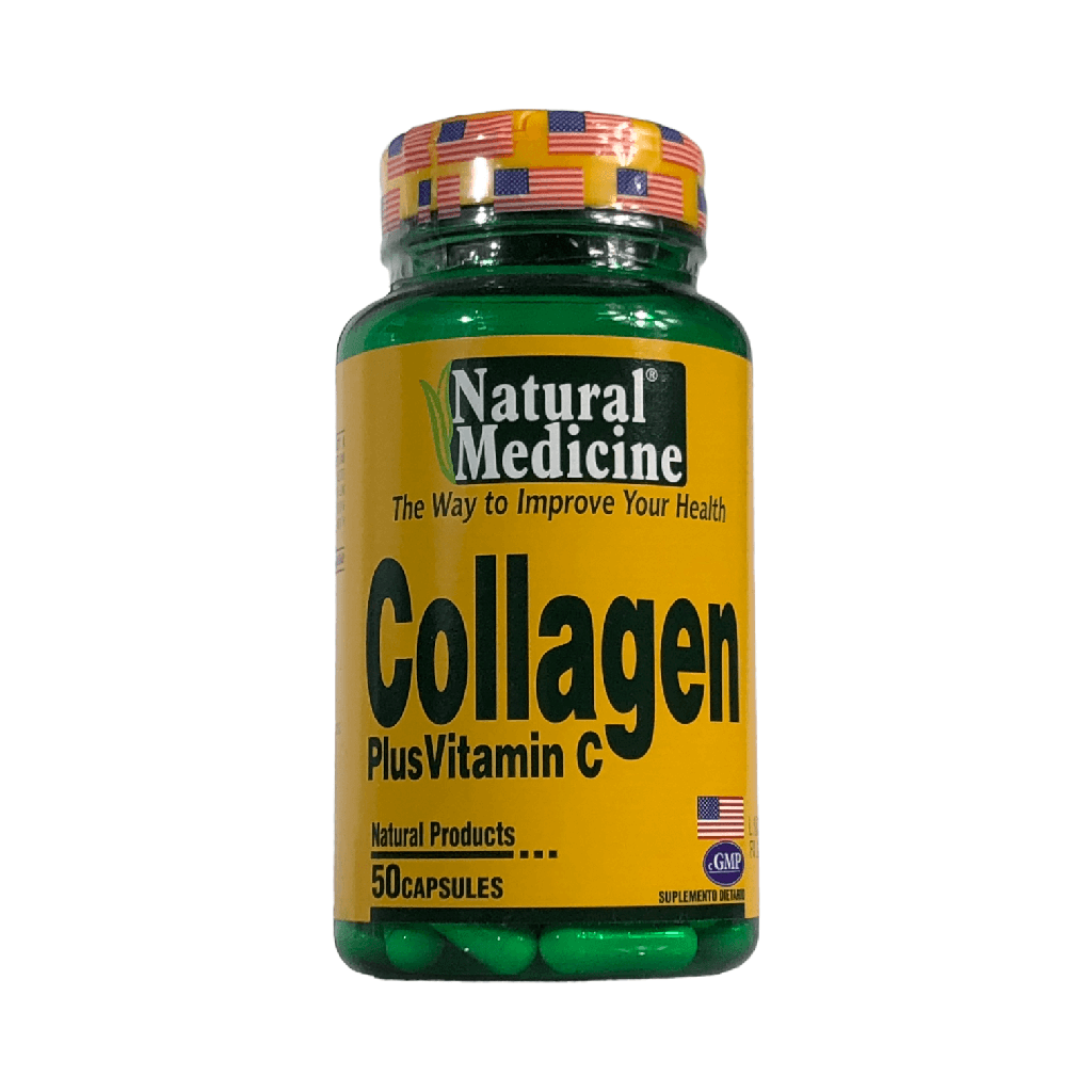 Collagen Hydrolized Plusvit (Colageno) Natural Medicine Caja X 50 Tab (Natural Freshly)