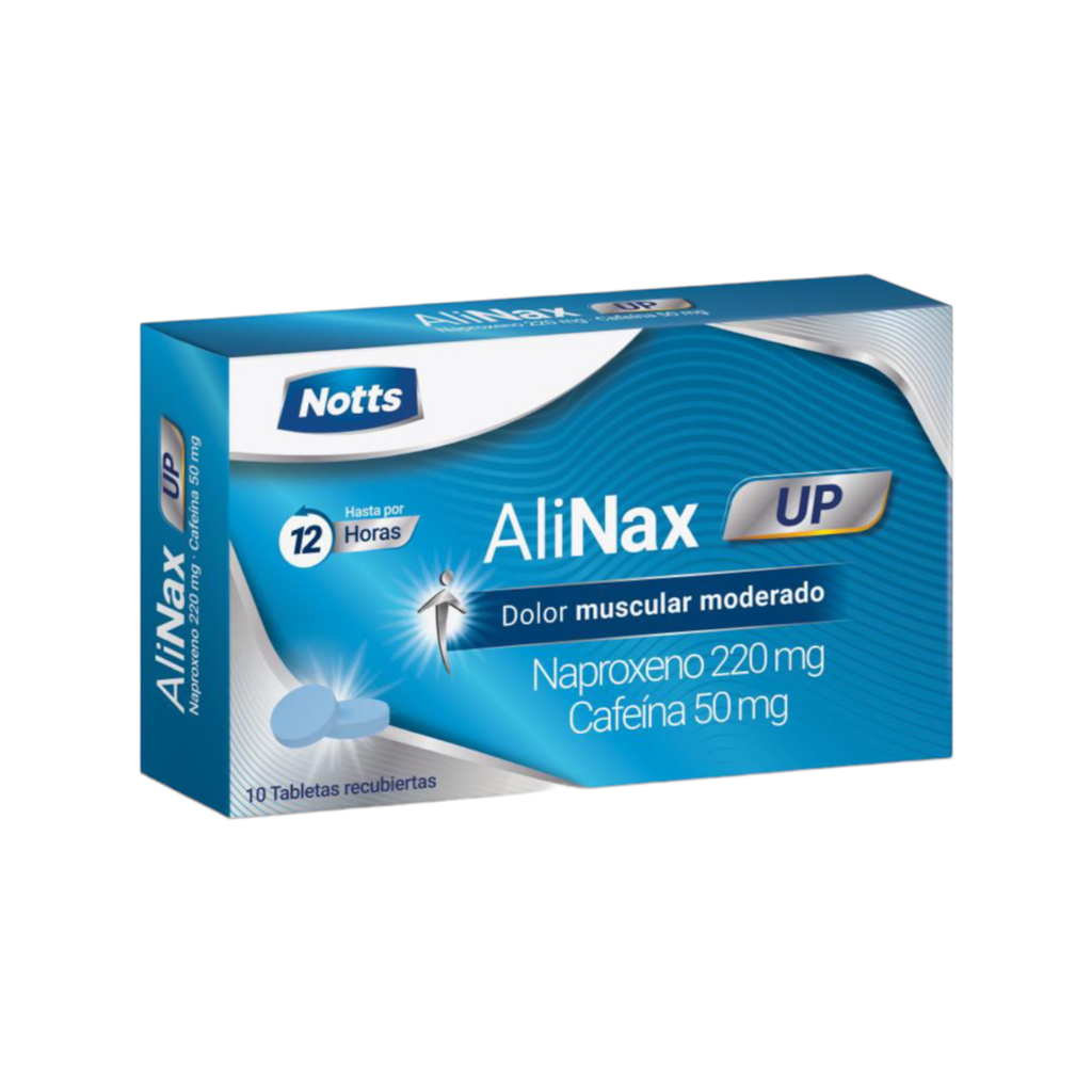 Alinax Up (Naproxeno+Cafeina) 220/50 Mg Caja x 10 (Vivunt)