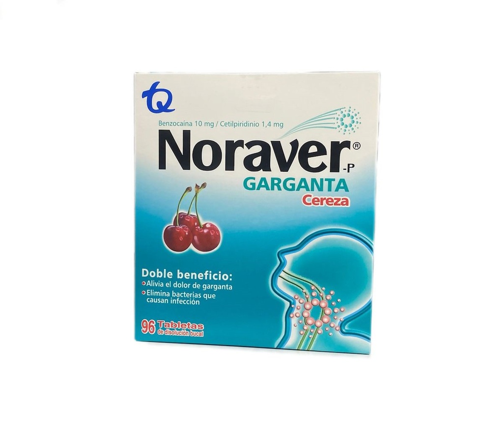 Noraver P Cereza Caja x 96 Tabletas(Tecnoquimicas)