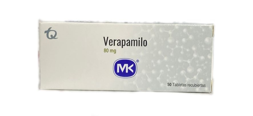 Verapamilo 80 Mg Tabletas Caja x 50 Und (Tecnoquimicas)