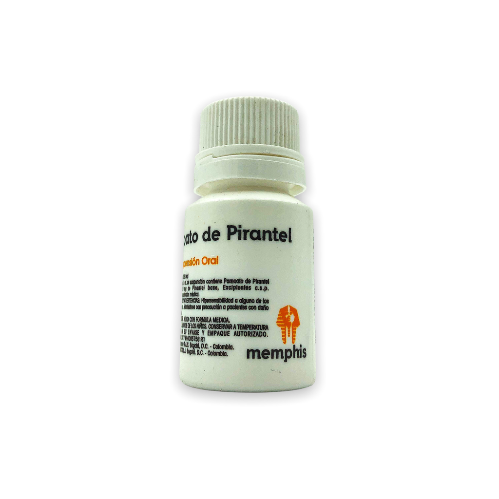 Pamoato De Pirantel 250Mg/Ml Suspension Frasco x 15ml (Tecnoquimicas)