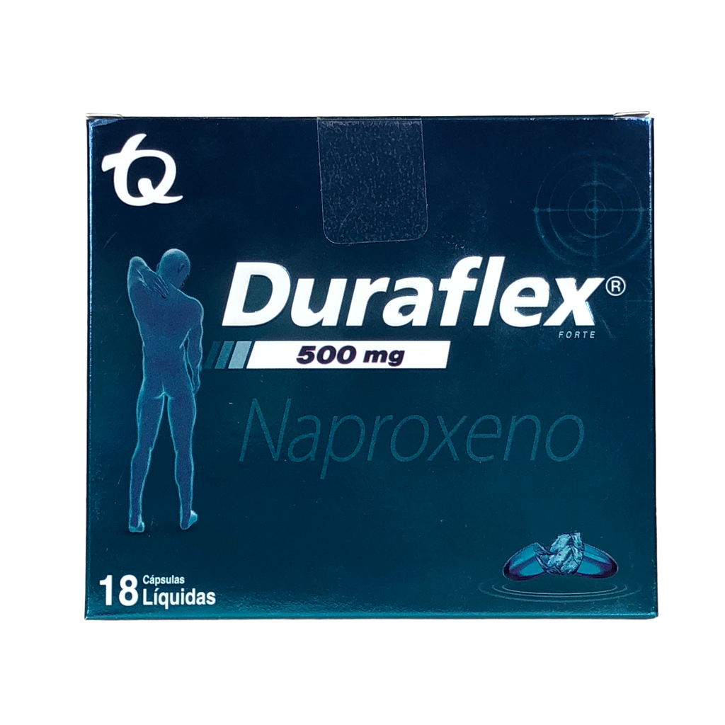 Duraflex Forte(naproxeno)500 mg Caja x 18 Capsulas(Tecnoquimicas)
