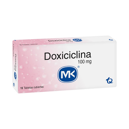 Doxiciclina 100 Mg Caja x 15 Tabletas (Tecnoquimicas)