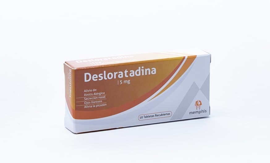 Desloratadina 5 Mg Caja x 10 Tabletas (Memphis)