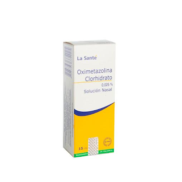 Oximetazolina 0,025 % Solucion Nasal Frasco x 15 Ml Und (La Sante)