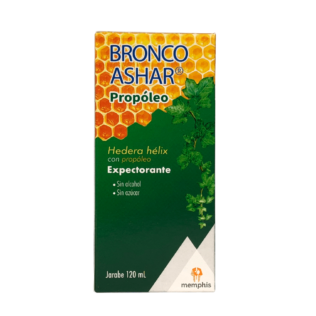 BroncoAshar Hedera Helix+Propoleo frasco x 120ml (Memphis)