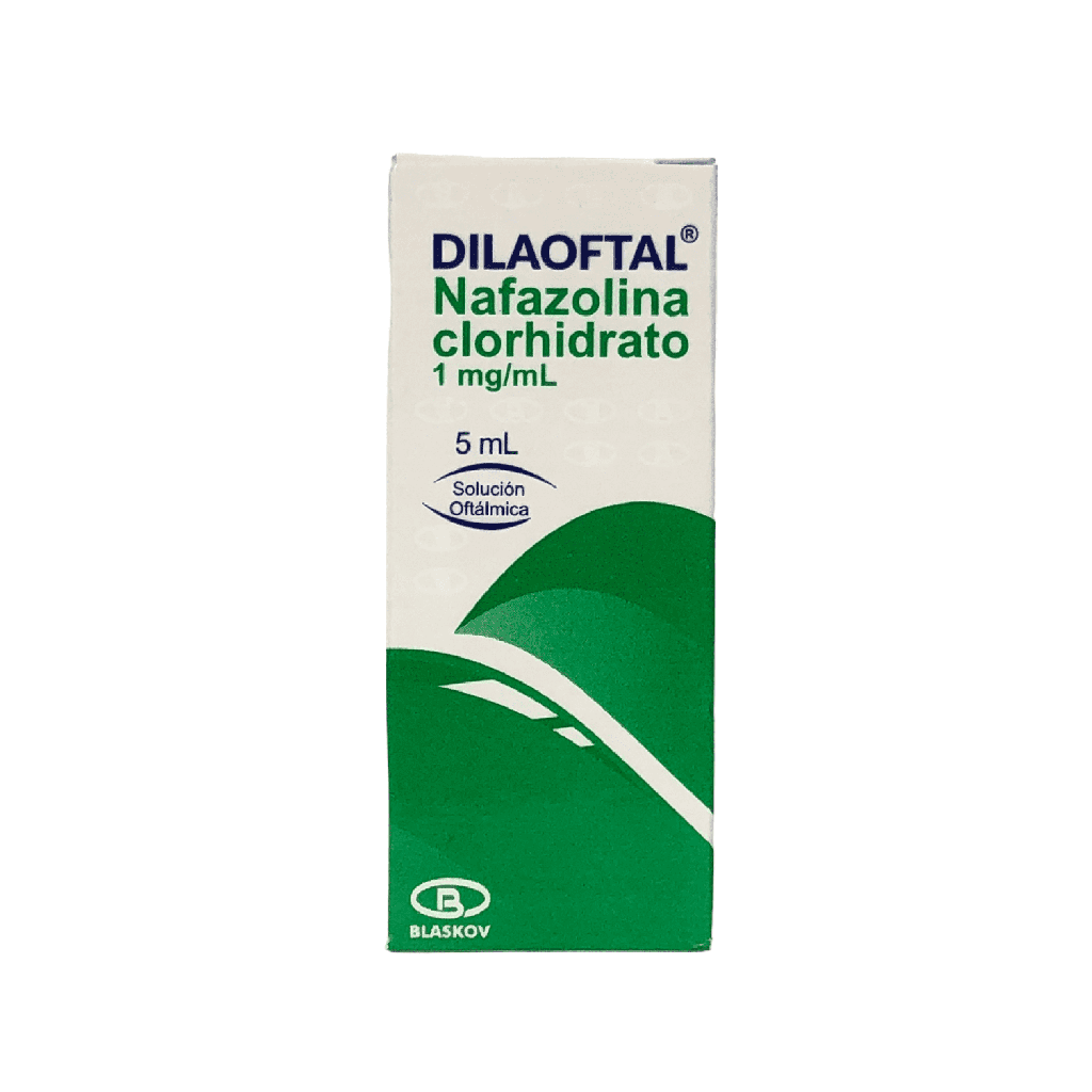 Dilaoftal (Nafazolina) Gotas Oftalmicas Frasco x 5 Ml (Blaskov)