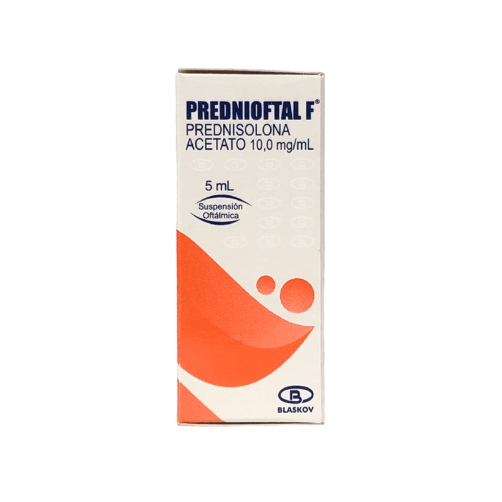 Prednioftal F (Prednisolona)Gotas Oftalmicas Frasco x 5 Ml (Blaskov)