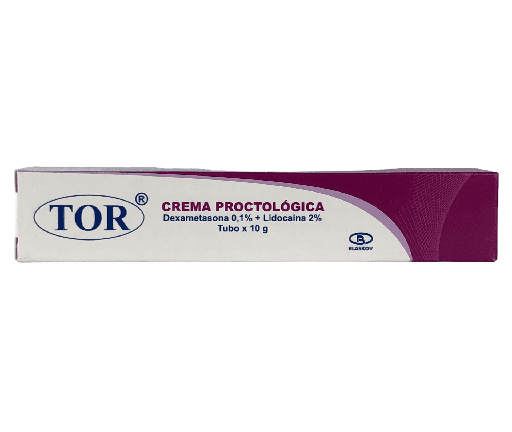 Tor Proctologica (Dexametasona+Lidocaina) Crema Tubo x 10 G (Blaskov)