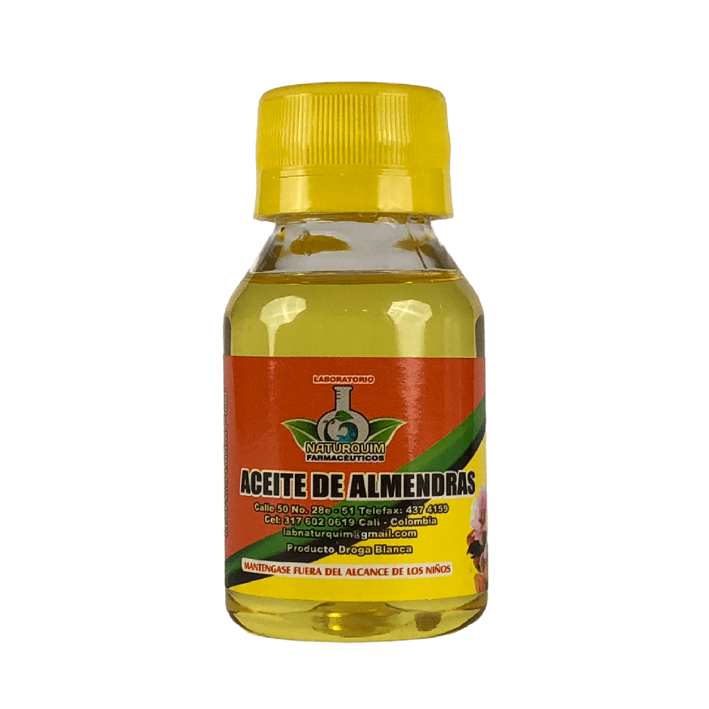 Aceite De Almendras Frasco x 60 Ml DB (NaturQuim)