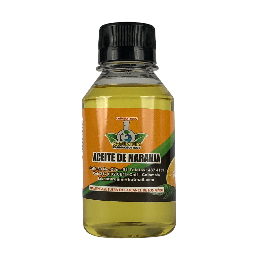 Aceite De Naranja Frasco x 120 Ml DB (NaturQuim)