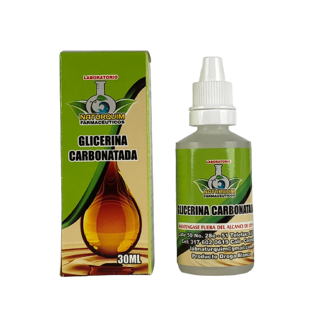 Glicerina Carbonatada Liquido Frasco x 30 Ml DB (NaturQuim)