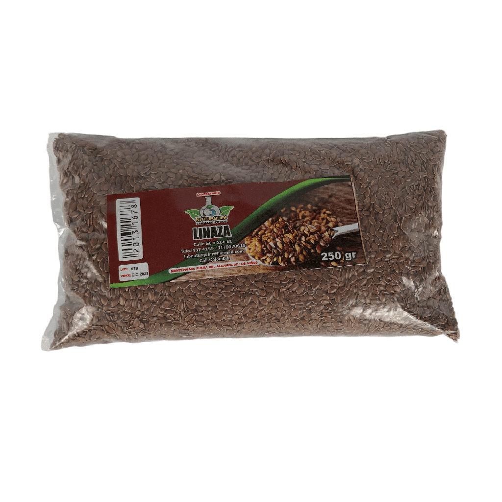 Linaza Semillas Bolsa x 250 Gr DB (NaturQuim)