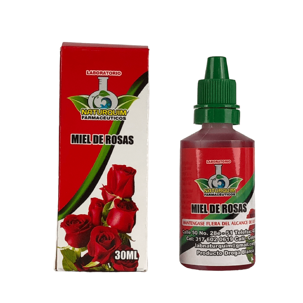 Miel De Rosas Liquido Frasco x 30 Ml DB (NaturQuim)