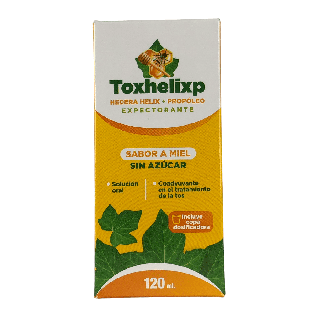 Toxhelixp (Hedera Helix+Propoleo) Jarabe Frasco x 120 Ml (Comerlat)