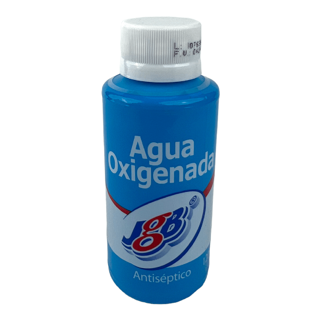 Agua Oxigenada Solucion Frasco x 120 ML Unid (JGB)