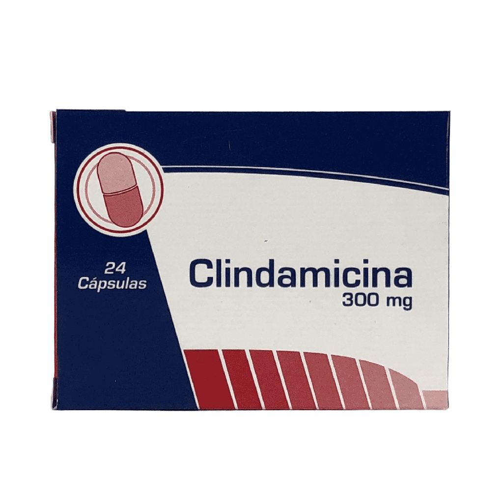 Clindamicina 300 Mg Caja x 24 Capsulas (Coaspharma)