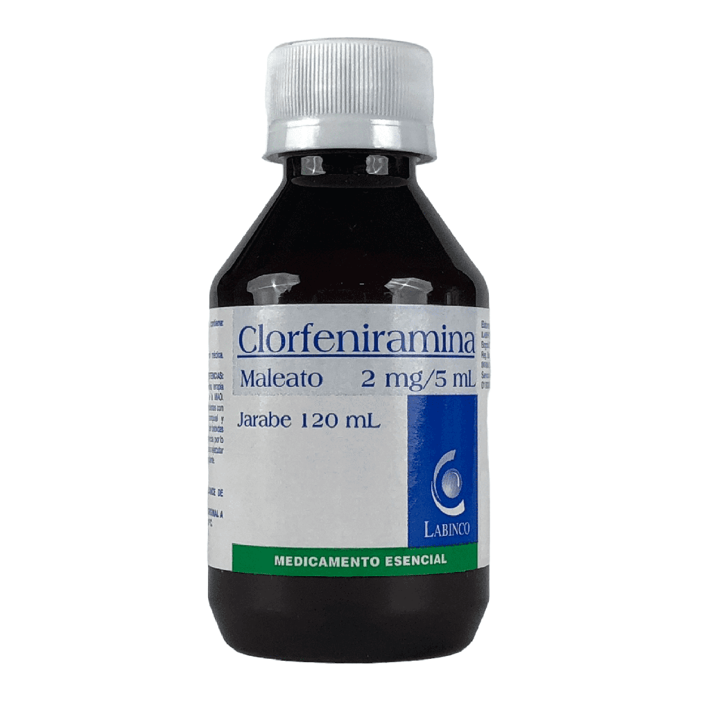 Clorfeniramina Jarabe Frasco x 120 Ml (Labinco)