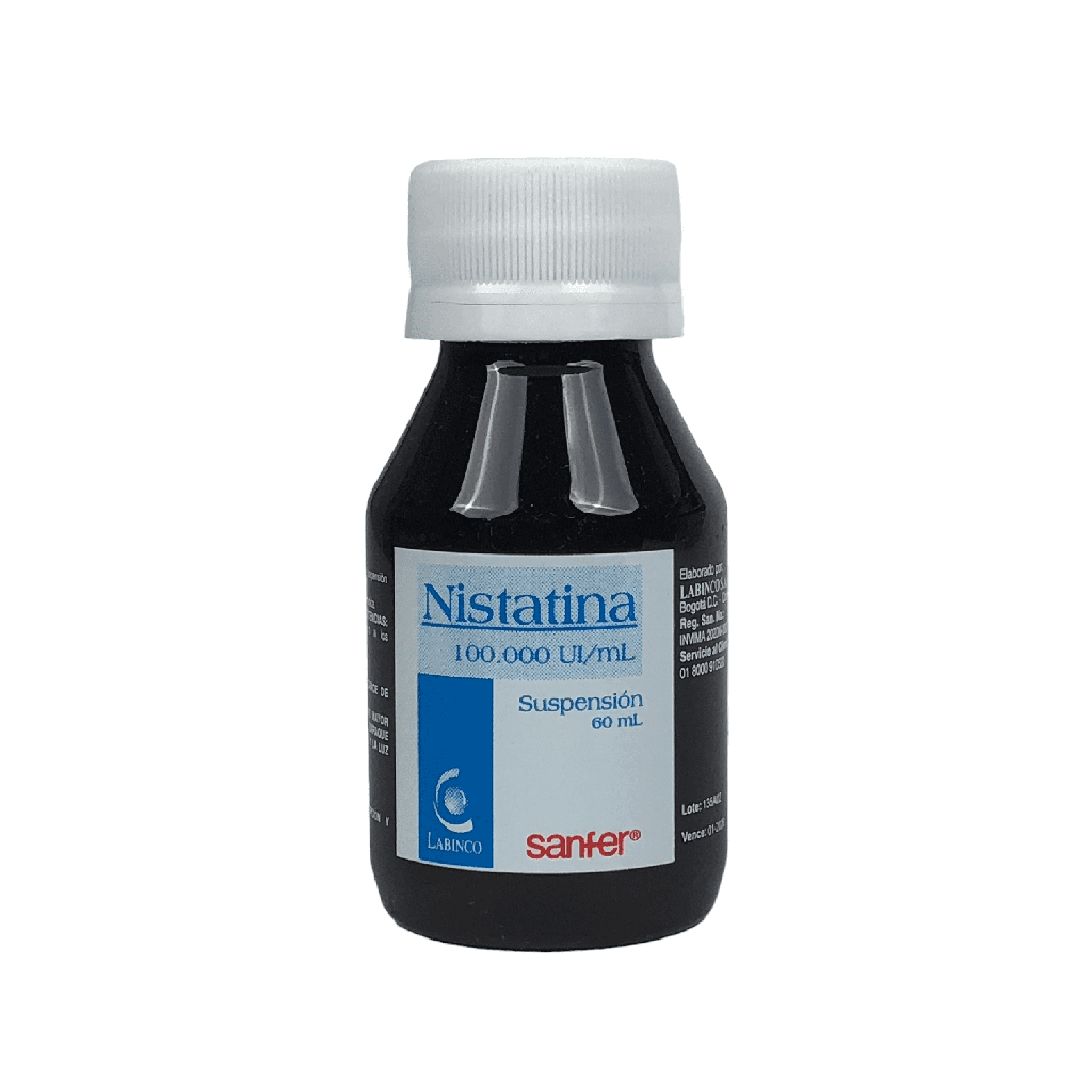 Nistatina Suspension Oral Frasco x 60 Ml (Labinco)