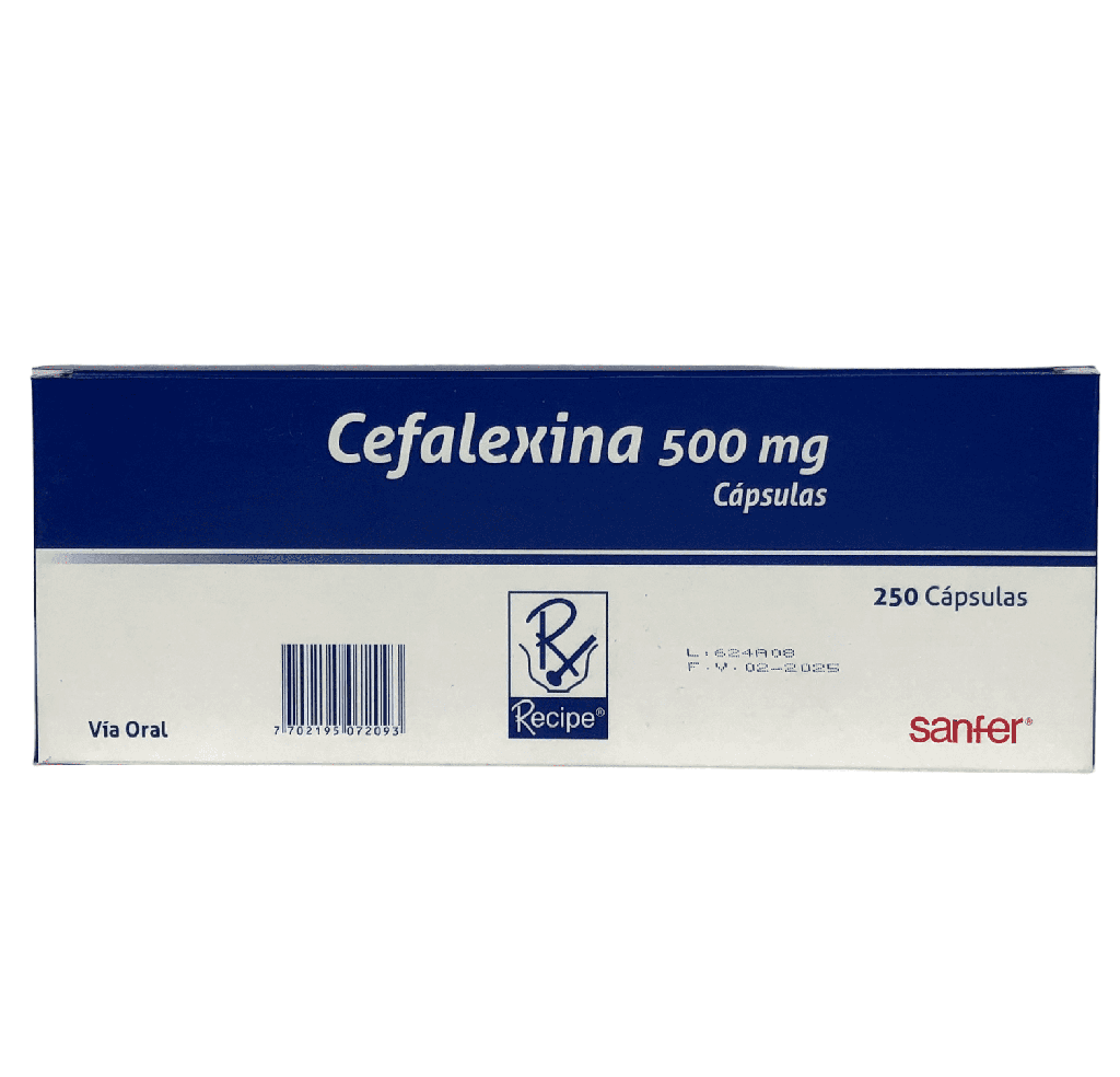 Cefalexina 500 Mg Caja x 250 Capsulas (Recipe)