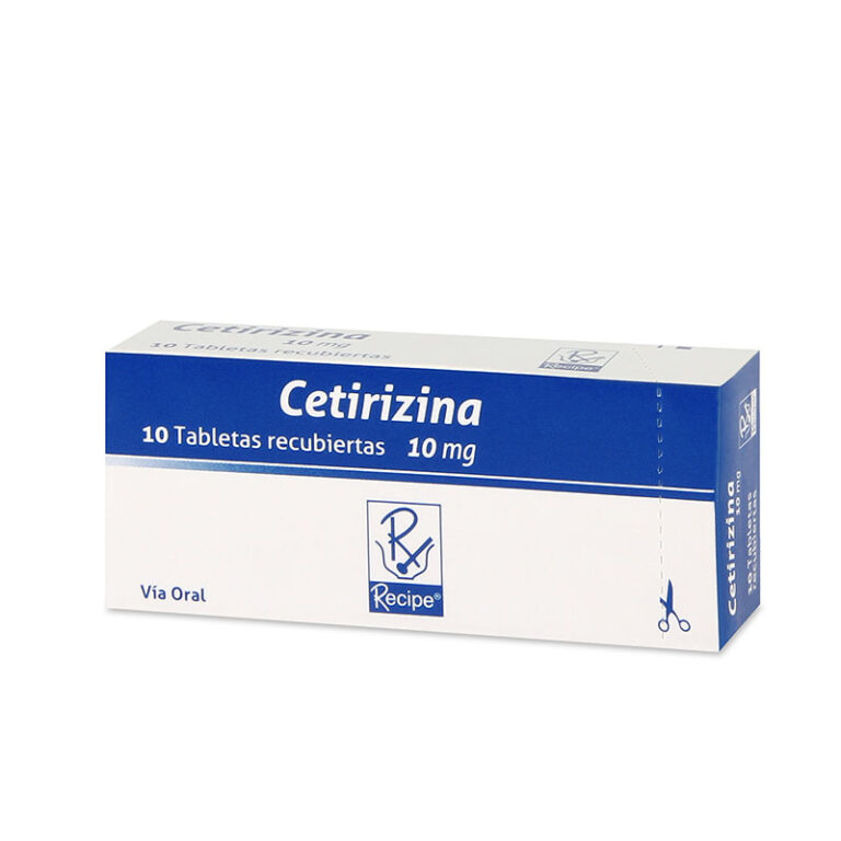 Cetirizina 10 Mg Caja x 10 Tabletas (Recipe)