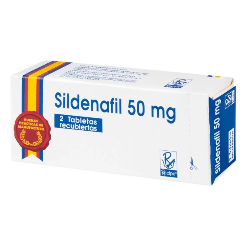 Sildenafil 50 Mg Caja x 2 Tabletas (Recipe)