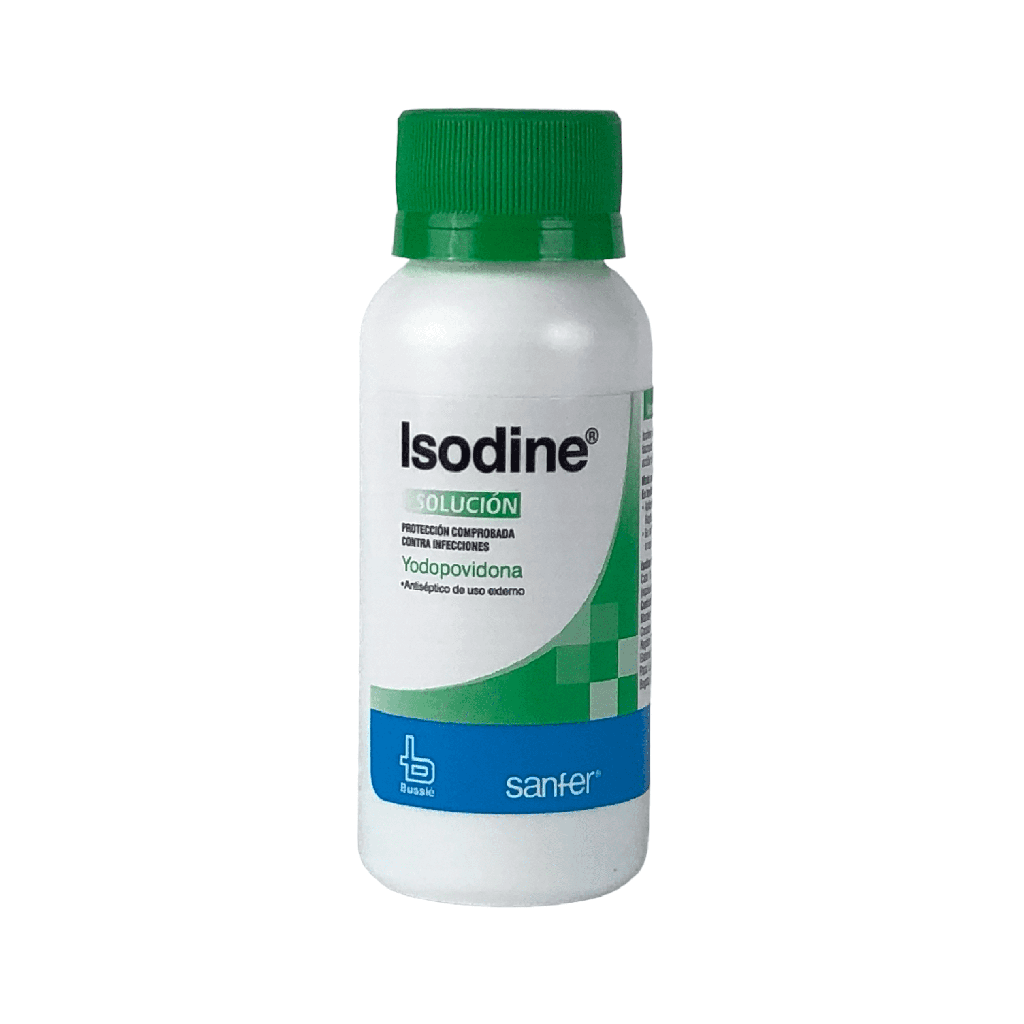 Isodine Solucion (Yodopovidona) Frasco x 60 Ml (Bussie OTC)