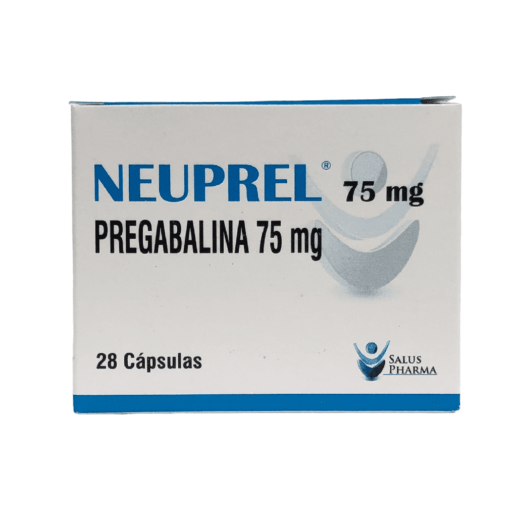 Neuprel (Pregabalina) 75 Mg Caja x 28 Capsulas (Salus Pharma)