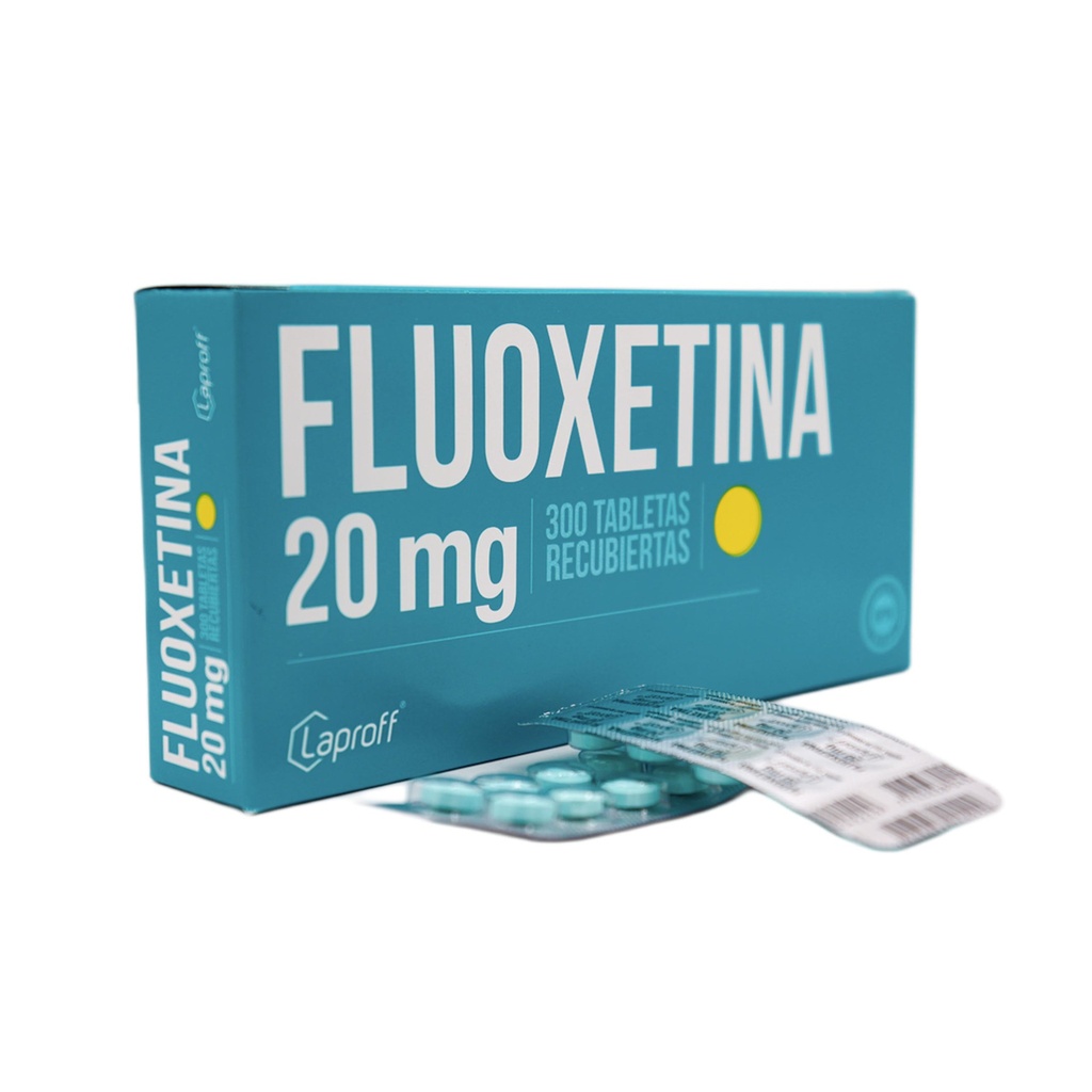 Fluoxetina 20mg Caja x 300 Capsulas (Laproff)