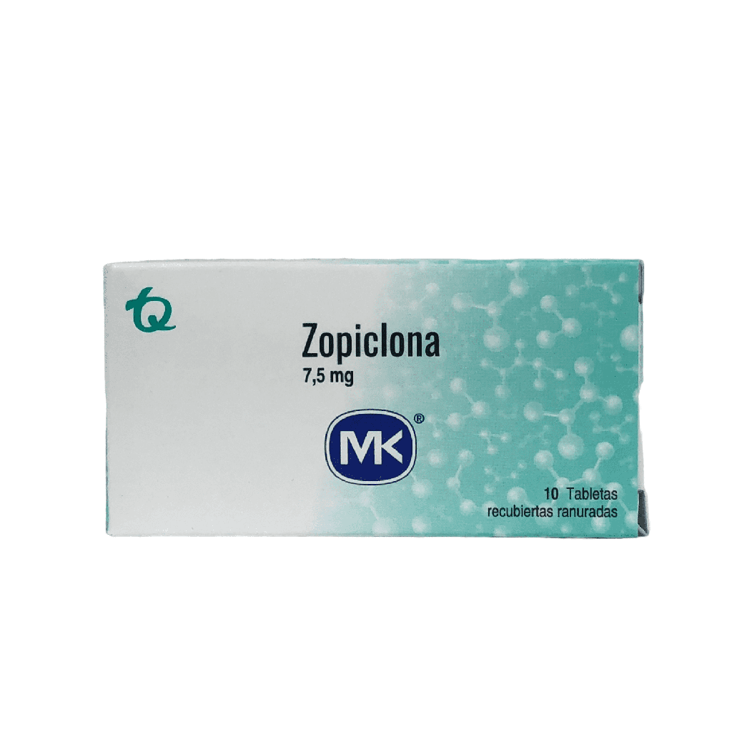 Zopiclona 7.5 Mg Caja x 10 Tabletas (Tecnoquimicas)