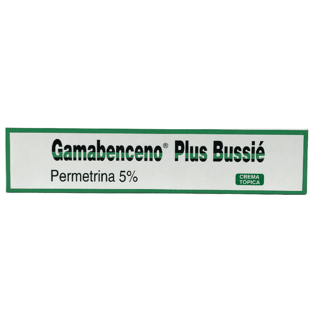 Gamabenceno Plus (Permetrina) Crema Topica Tubo x 60 G Unid. (Bussie OTC)