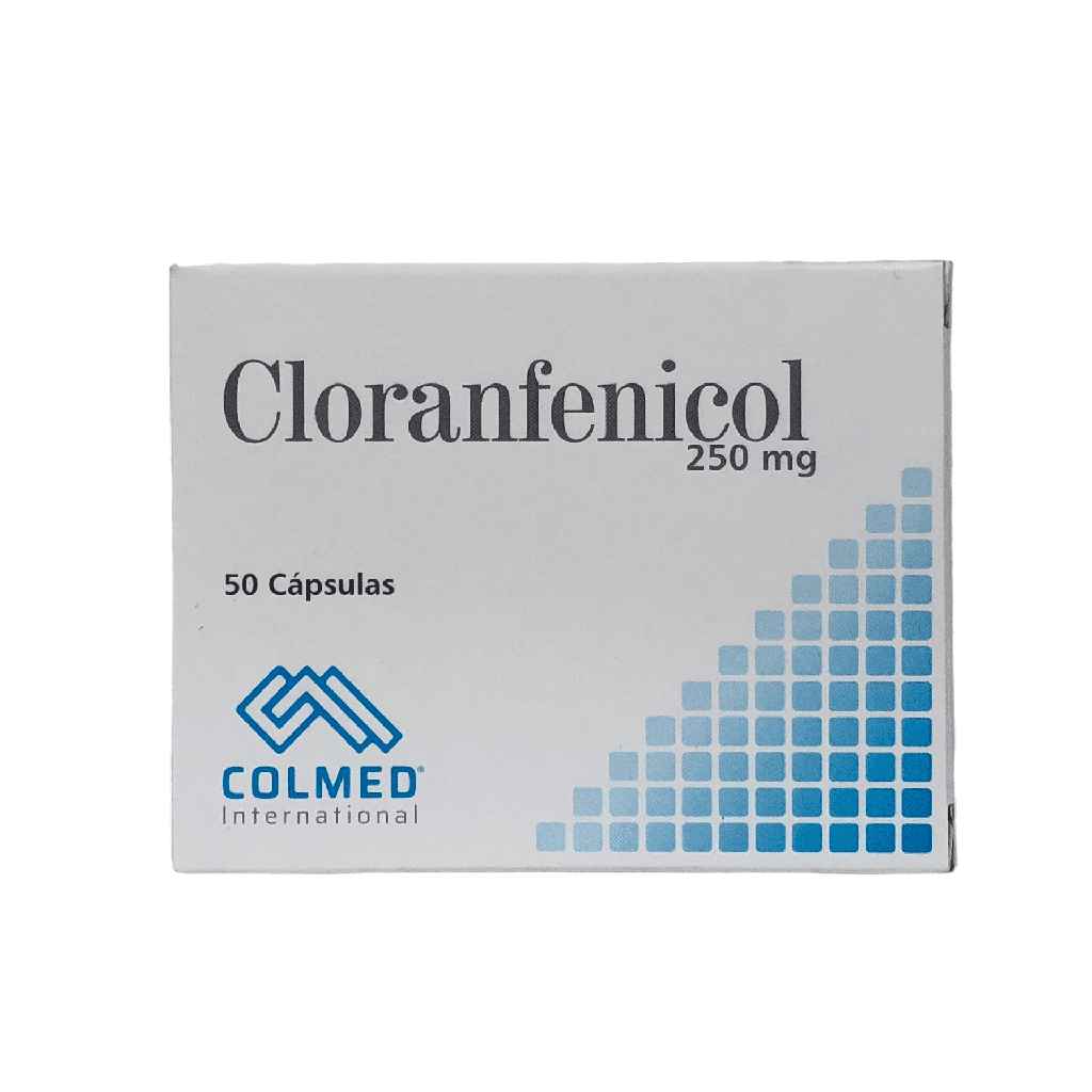 Cloranfenicol 250 Mg Caja x 50 Capsulas (Colmed)