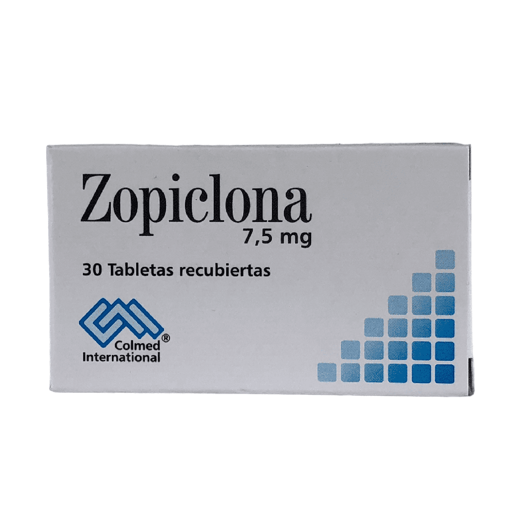 Zopiclona 7.5 Mg Caja x 30 Tabletas (Colmed)