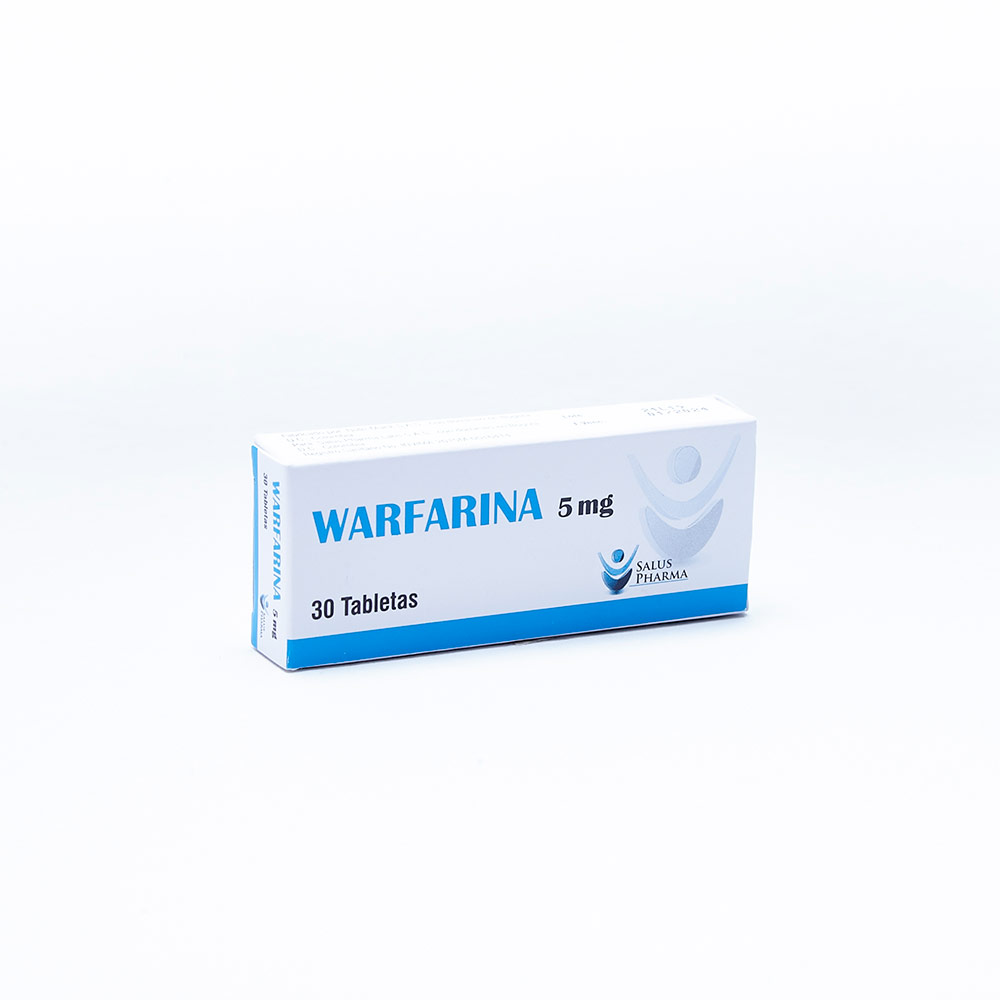 Warfarina 5 Mg Caja x 30 Tabletas Und (Salus Pharma)