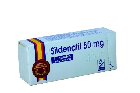 Sildenafil 50 Mg Caja x 4 Tabletas (Recipe)