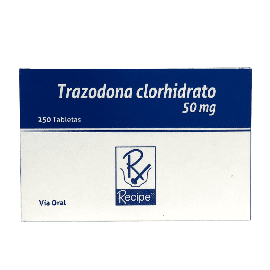 Trazodona 50 Mg Caja x 250 Tabletas Und (Recipe)