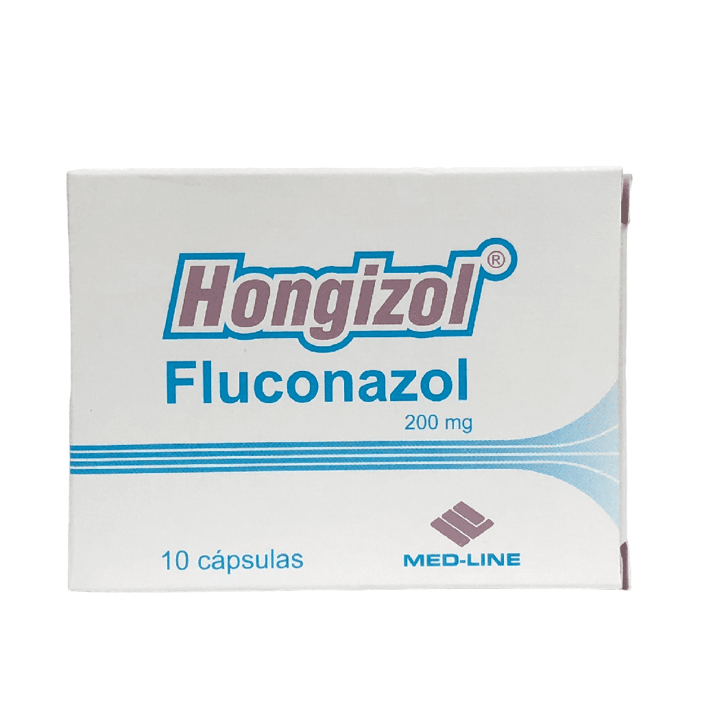 Hongizol (Fluconazol) 200 Mg Caja x 10 Tabletas (Med-Line)