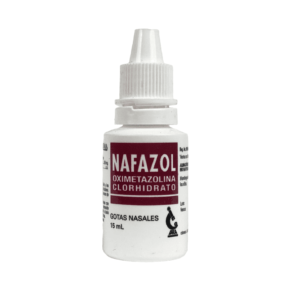 Nafazol (Oximetazolina) 0.05% Solucion Nasal Frasco x 15 Ml (Incobra)