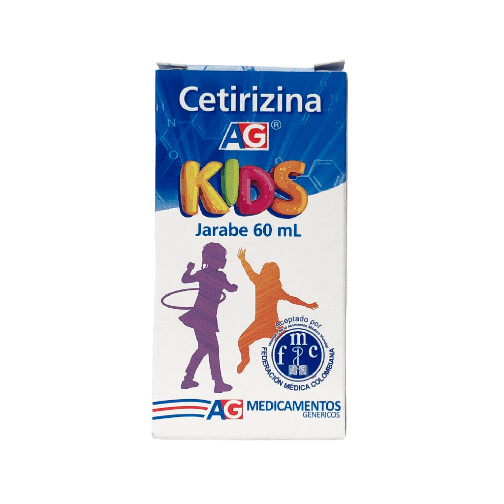 Cetirizina Kids Jarabe Frasco x 60 ML (American Generics)